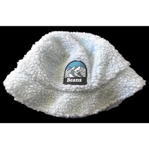 BEANS   Light Blue BUCKET HAT   One Size - Adult   Polyester Faux Fleece